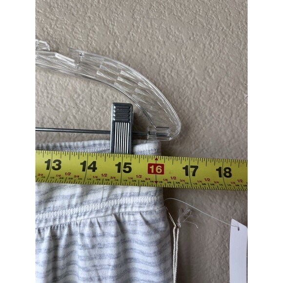 Haven Well Within Pajama Pants Gray Striped Women’s Large Organic Cotton NWT - Picture 6 of 7